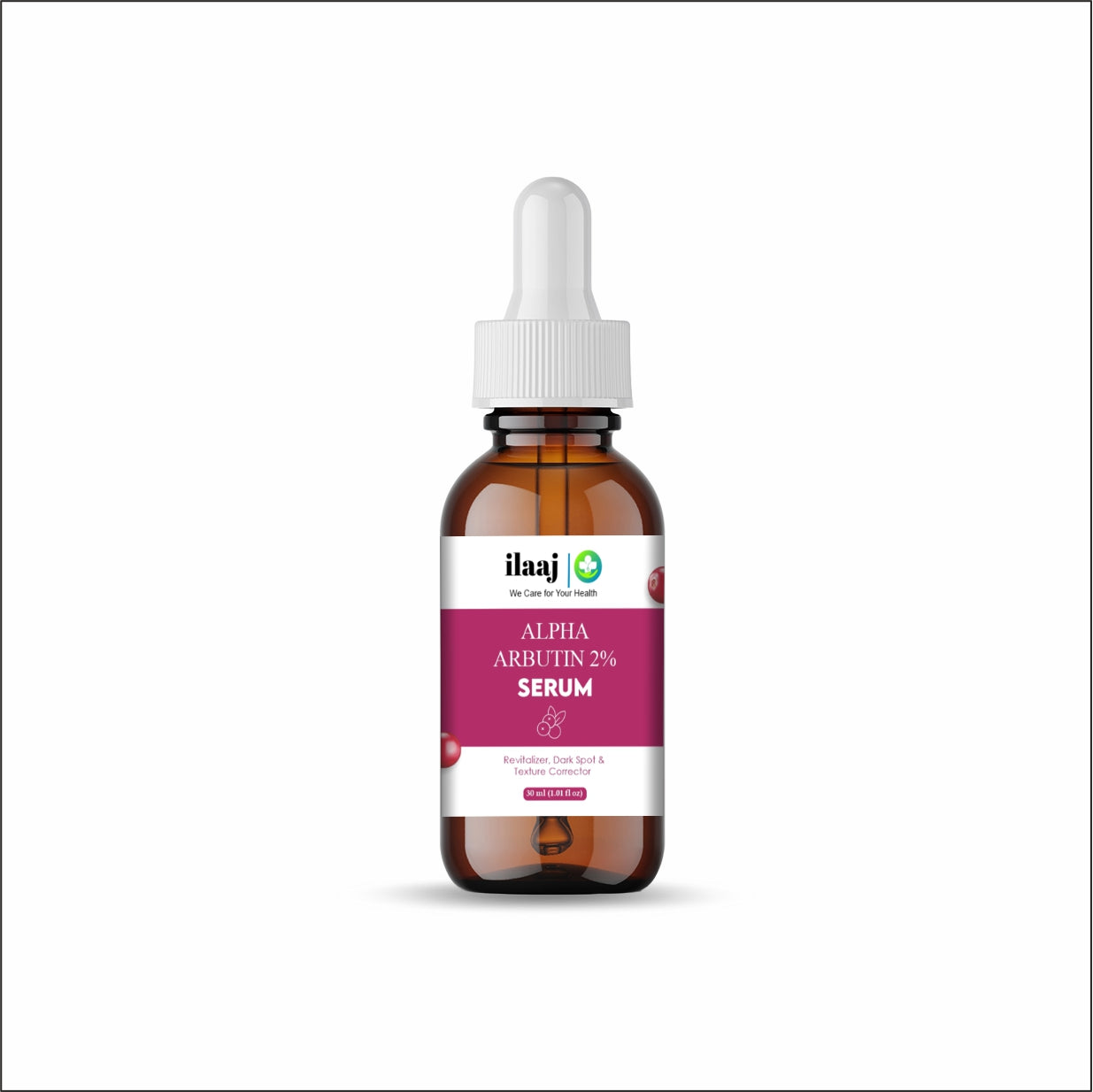 2% Alpha Arbutin & Hyaluronic Acid Face Serum | Fades Tan | Brightens Skin | 2% Alpha Arbutin Face Serum - 30ml | Treats Dark Spots | Evens Skin Tone
