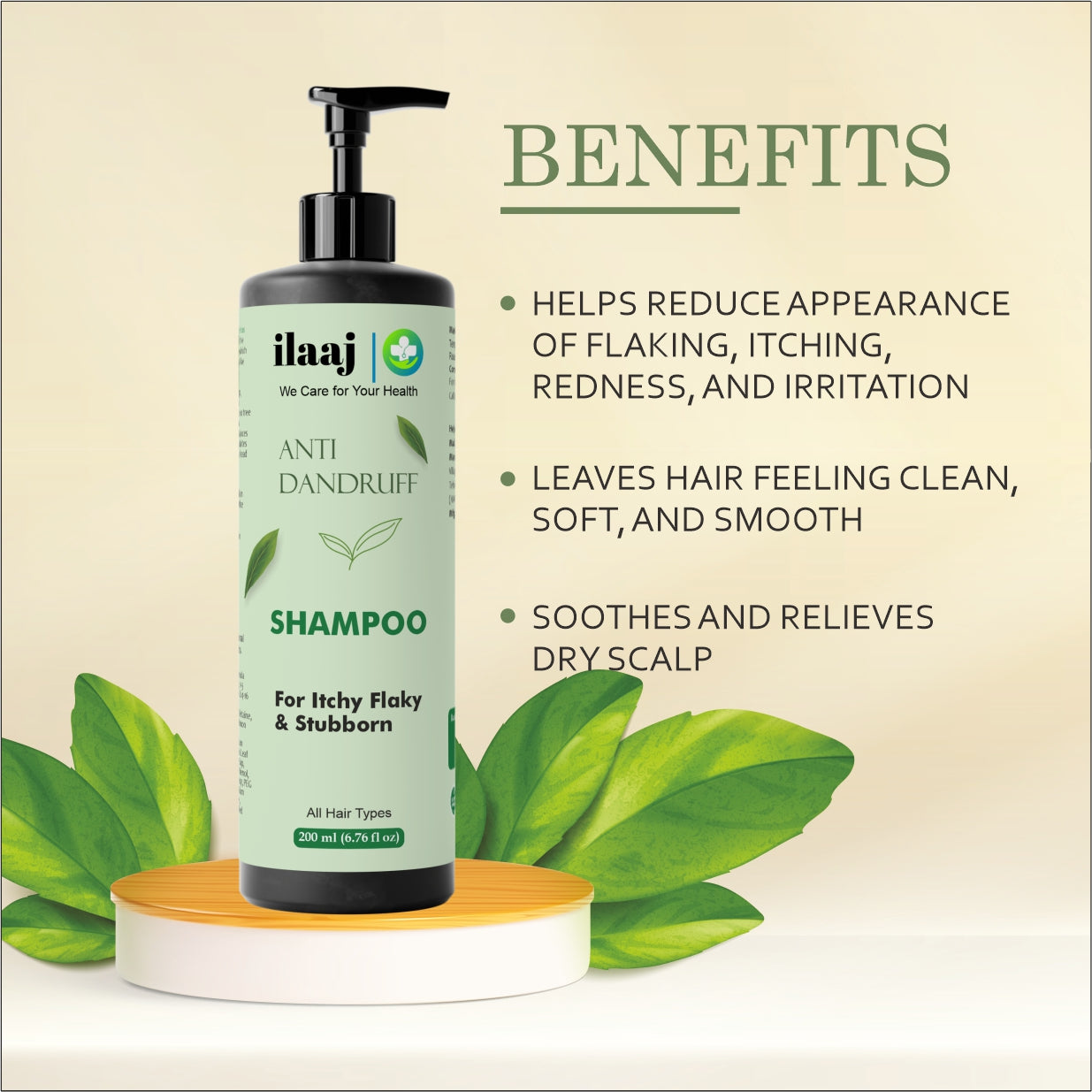 Anti Dandruff Shampoo for Anti-Dandruff Shampoo | Reduces Up To 100% Dandruff | | Removes Dandruff from Source | 200ml